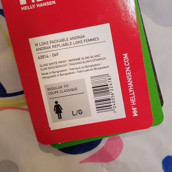 Helly Hansen | Loke Packable Wind & Water Repellent Anorak Jacket Coat L - Picture 16 of 16